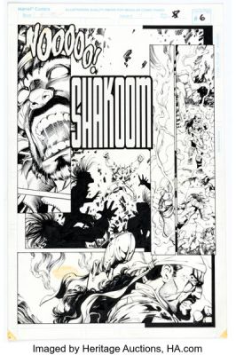 Carlos Pacheco and Cam Smith Bishop #1 Story Page 5 Original Art (Marvel, 1994). | Heritage