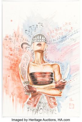 David Mack Something Is Killing the Children #25 Variant Cover Original Art (Boom! Studios, 2022). | Heritage