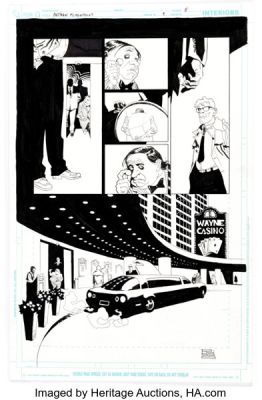 Eduardo Risso Flashpoint: Batman - Knight of Vengeance #1 Penguin Story Page 5 Original Art (DC, 2011).