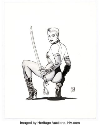 Eduardo Barreto - Illustration Original Art (undated). | Heritage