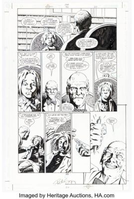 Peter Snejberg JSA #32 Story Page 20 Original Art (DC, 2002). | Heritage