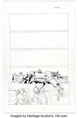 Pat Lee and Rob Armstrong Transformers: Generation 1 #4 Story Page 15 Original Art (Dreamwave Productions, 2002). | Heritage