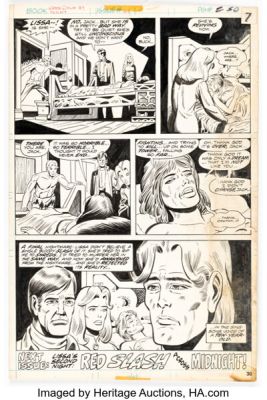 Don Perlin Werewolf by Night #29 Story Page 17 Original Art (Marvel, 1975). | Heritage
