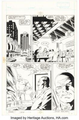 Mike Zeck and John Beatty Epic Graphic Novel: The Punisher -- Return to Big Nothing Story Page 35 Original Art (Marvel, 1989). | Heritage