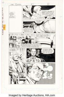Denys Cowan and Rick Magyar The Question #5 Story Page 6 Original Art (DC, 1987). | Heritage