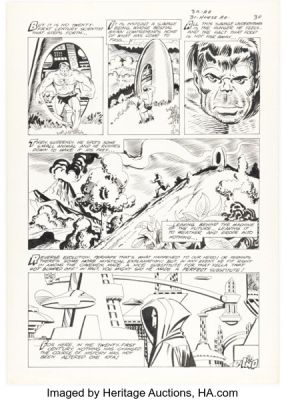 Steve Ditko Charlton Premiere #4 Story Page 7 Original Art (Charlton, 1968). | Heritage