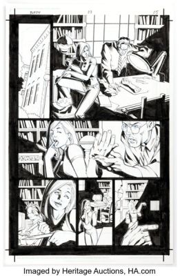 Joe Bennett and Rick Ketcham Buffy the Vampire Slayer #9 Angel Story Page 5 Original Art (Dark Horse, 1998). | Heritage