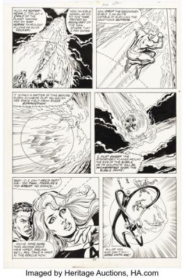 Rich Buckler and Tom Palmer The Avengers #302 Story Page 18 Original Art (Marvel, 1989). | Heritage