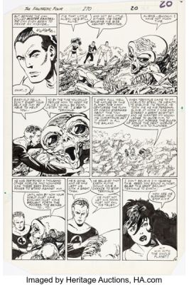 John Byrne Fantastic Four #270 Story Page 16 Original Art (Marvel, 1984). | Heritage