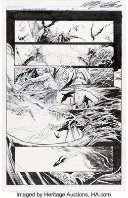 Mike Lilly and Bob Almond Vampirella Revelations #3 Story Page 4 Original Art (Harris, 2005).