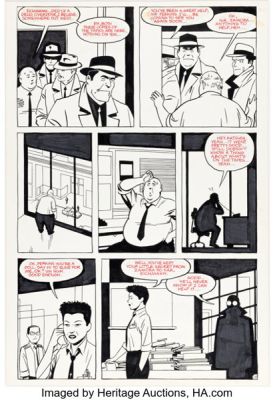 Gilbert Hernandez and Jaime Hernandez Mister X #2 Story Page 10 Original Art (Vortez, 1984). | Heritage