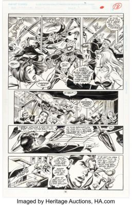 Alex Saviuk and Al Milgrom Spider-Man Adventures #3 Story Page 13 Original Art (Marvel, 1995). | Heritage