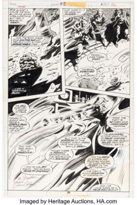 Gene Colan and Tom Palmer Tomb of Dracula #42 Story Page 14 Original Art (Marvel, 1976). | Heritage