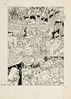 Szarlota Pawel (1947 - 2018) | Szarlota Pawel | "Jonka, Jonek i Kleks – Skarb Kapitana Melby", plansza nr 54 | Desa Unicum