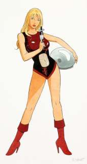 Berthet | Barbarella, illustration Ã  l’encre de Chine et Ã … | Banque Dessinée