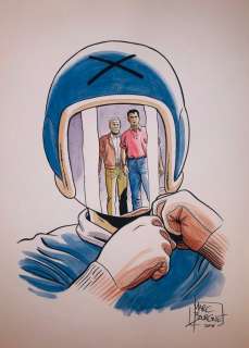 Bourgne, Marc | Bourgne, Marc - Illustration originale en couleur - Michel Vaillant - (2016) | Catawiki