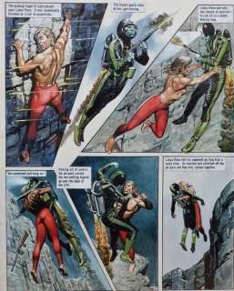 Lawrence, Don - Originele pagina in kleur - Trigië - The mission of Lukaz Rann  - (1975) | Catawiki