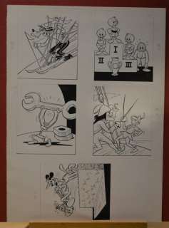 G. B. Carpi - Illustrazione originale per figurine Disney - Page volante | Catawiki