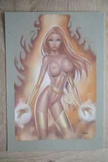 Deacon Black - Jean Grey / Phoenix - Loose page - Original artwork - (2012) | Catawiki