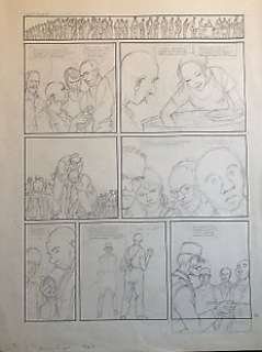 Dethorey, Jean-Paul  - Crayonné original - Louis la Guigne - (1996) 