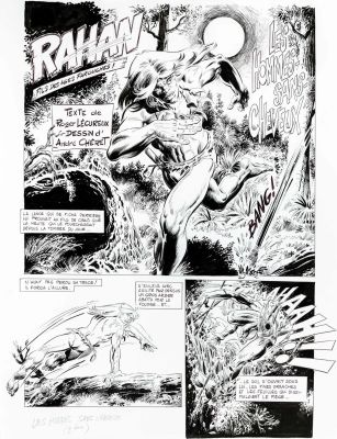 Cheret André Et... | Lot 14 - CHERET André et LECUREUX Roger Rahan Les hommes sans... | Neo Enchères