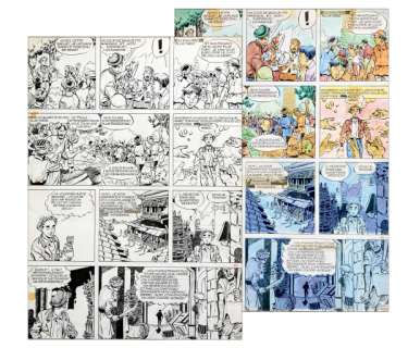 Paape | Marc Dacier, planche n°3 Ã  l’encre de Chine de l… | Banque Dessinée