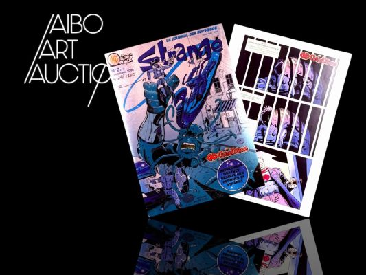 Strange Album... | Lot 20 - Strange Album #0 avec couverture métalisée, numéroté... | Aibo Art Auction