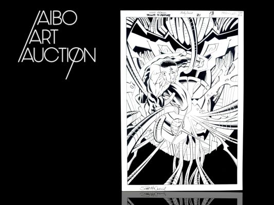 Scott McDaniel Justice... | Lot 57 - Scott Mcdaniel Justice league : trinity Planche originale... | Aibo Art Auction
