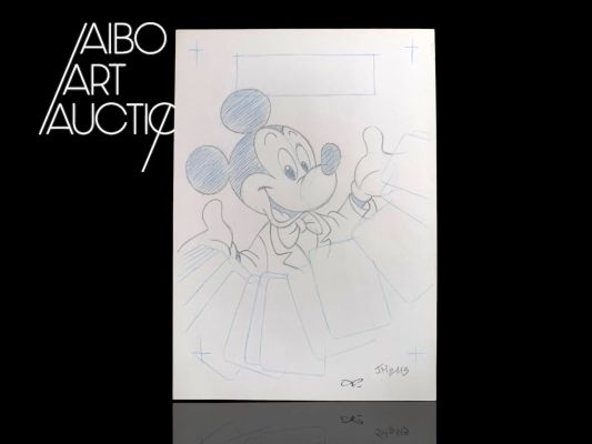 Walt Disney Productions... | Walt Disney Productions - Olivier Fiquet Mickey Parade Mickey Illustration... | Aibo Art Auction