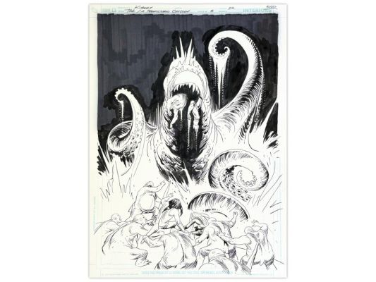 Lot 441 - Joe Kubert Tor Odyssey #3 pg22 Art | Weiss Auctions