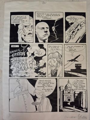 [Bd] Baudoin Edmond... | Lot 296 - [BD] BAUDOIN Edmond (né en 1942) Planche originale... | Nice Enchères