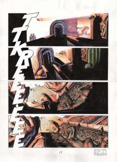 P. Evangelisti - Termite Bianca #1 - 4x tavole originali "Dagli Abissi" - Loose page - (2004) | Catawiki