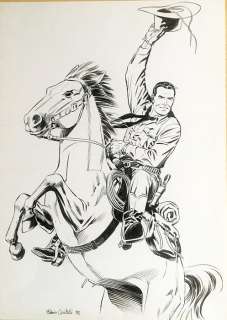 Tex - Fabio Civitelli - illustrazione originale - Loose page | Catawiki