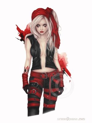 Harley Quinn Pinup by Barbara Jensen | Raremarq (Buy It Now)