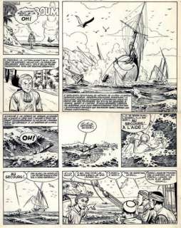 Hubinon, Victor & Charlier, Jean-Michel | HUBINON, VICTOR & CHARLIER, JEAN-MICHEL BARBE-ROUGE Très belle planche | Cornette de St Cyr