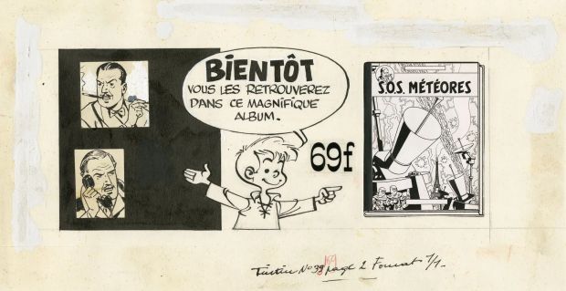 Will (1927-2000) Bientôt... | WILL (1927-2000) Bientôt S.O.S. Météores Encre de Chine... | Tessier Sarrou