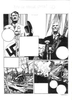 Sergio Toppi - tavola originale "Bombe sulla cittÃ " - Loose page | Catawiki