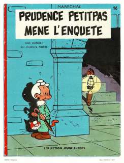 Marchand, Bruno - Dessin original couleur - Prudence Petitpas mène l’enquête | Catawiki