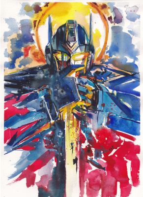 Ito - Optimus Prime Transformers Illustration