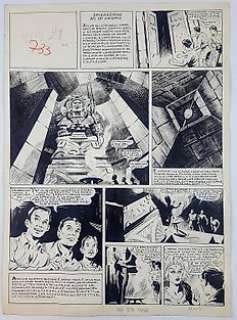 Pier Lorenzo De Vita, Topolino n. 733 - Tavola Originale "La Scala dell‘Odio" - Loose page - (1949)