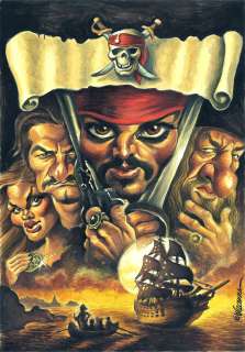 Joan Vizcarra (Spain, 1967) | Pirates of the Caribbean | Corner4art