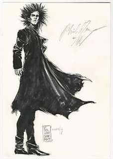 Sandman - Original signed illustration by Phil Winslade & James Hodgkins - First edition - (2008)