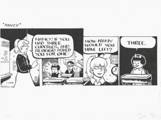 Caroline Cash | Nancy - 9.8.26 | Athenaeum Comic Art