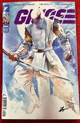 Ito Hand Signed GI Joe #21 1:100 Foil | Kirby’s Comic Art