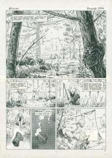 Krzysztof Owedyk, Prosiak | Prosiacek 8, strony 9-11, Misiom (kompletna historia) | ArtKomiks Aukcje