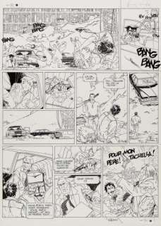 Francq Philippe | Leo Tamosini Planche originale n° 45 Tout le talent... | Vermot et Associés