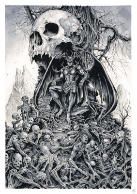 Gianluca Gugliotta | Devilman Illustration | Raremarq (Buy It Now)