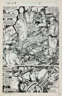 Barry Windsor-Smith original artwork for Weapon X #78 Page 2. | Profiles in History