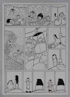 Hanco Kolk - Robbedoes & Kwabbernoot - Originele pagina - Tulpen uit Istanboel - Plaat 56 - Size 42 x 30 cm - (2017) | Catawiki