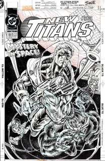 Bill Jaaska - new titans#111 cover (1994)